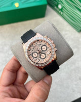Role_x Oyster Perpetual Tiger Copper RoseGold Dial