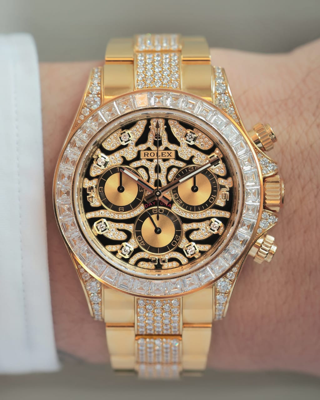 RLX Eye_Of_The_Tiger Golden Bracelet Premium Quality Royal_Watch_Store_IN