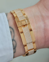 RLX Eye_Of_The_Tiger Golden Bracelet Premium Quality Royal_Watch_Store_IN