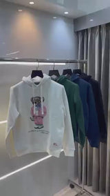Amir i Red Logo Work Imported Hoodie