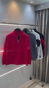 Tomm y Hilfiger Black Imported Premium Bomber Jacket