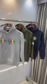 Palm Angels Black Printed Imported Hoodie