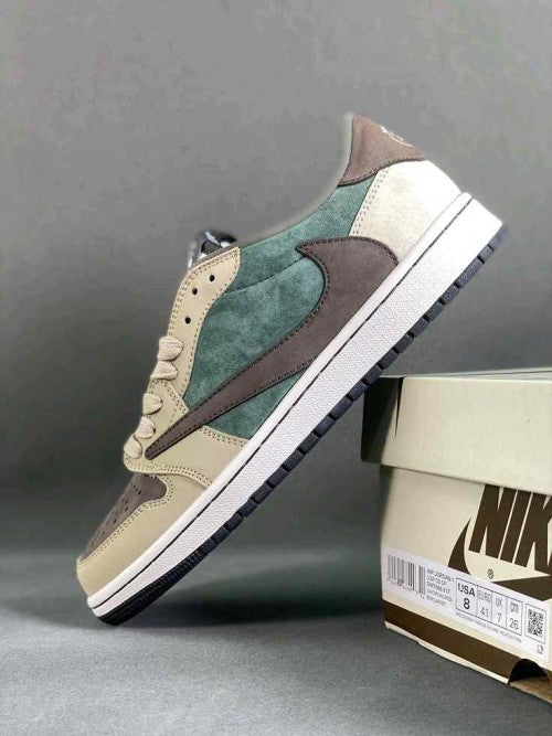 Fragment Design x Travis Scott x Nikee Jordan 1 low