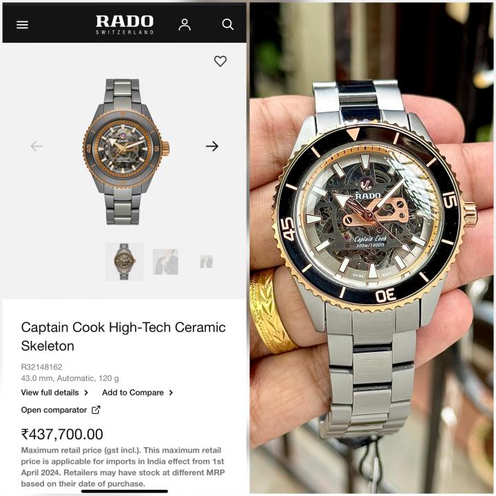 Rad_o Captain Cook HighTech Automatic
