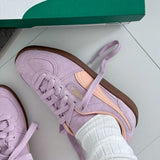 Pumaaa palermo sneakers in pink orange