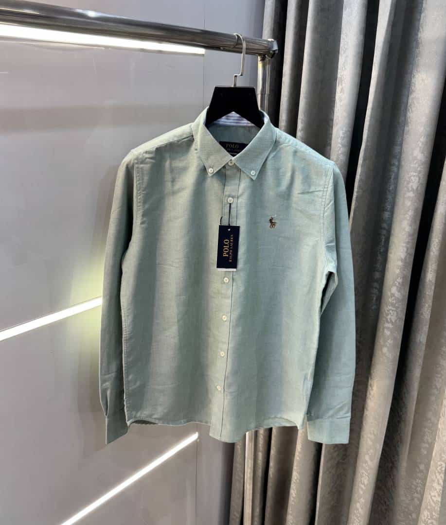 Ralph Laure n Aqua Green Premium oXf0_rd Shirt