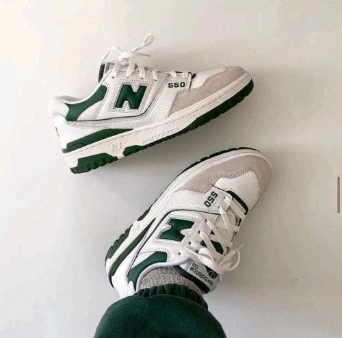 New Balancee 550 White Green