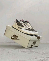 Air Jordan 1 Low Travis Scott Reverse Mocha Semi UA