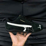 Pumaa. x Balenciaga Speedcat Suede Distressed BLACK