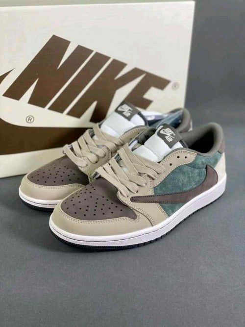 Fragment Design x Travis Scott x Nikee Jordan 1 low
