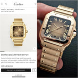 Cartie_r Santos Automatic