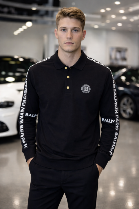 Balm Collar Full Sleeve T Shirt 6 K178-6