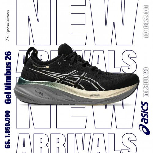 Asicss. Gel-nimbus 26 Platinum Black Champagne