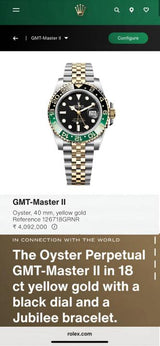 Role_x Oyster perpetual Gmt master