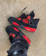 Air Jordan Retro 4 Red Thunder (With OG Box Semi UA Article)