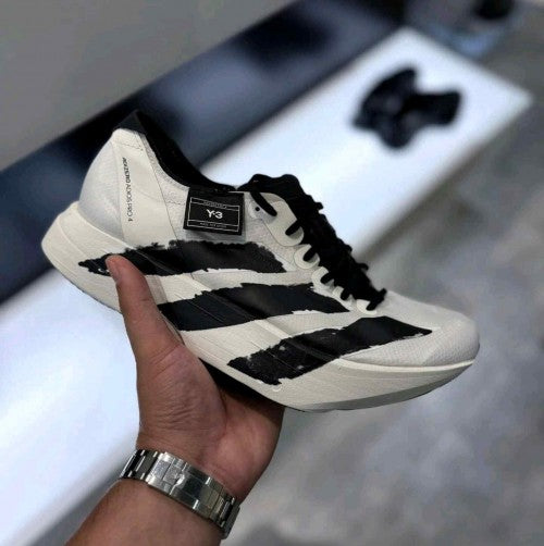 Adidass Y-3 Adios Pro 4 Beige Orbit Grey Black
