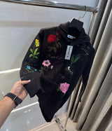 Christian Dio r Black Aujla Edition Imported Knitted Pull Over