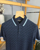 Mk Collor T-Shirt Navy K179-NY