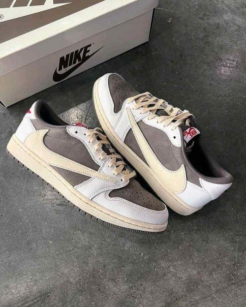 Air Jordan 1 Low Travis Scott Reverse Mocha Semi UA