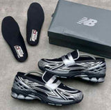 New balancee 1906l loafer silver metallic black