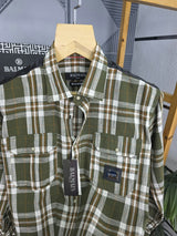 Balm Check Cotton Shirt 06 M463-06