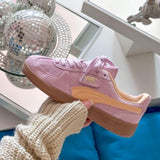 Pumaaa palermo sneakers in pink orange