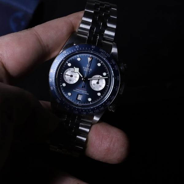 Tudo_r Black Bay Chrono Blue