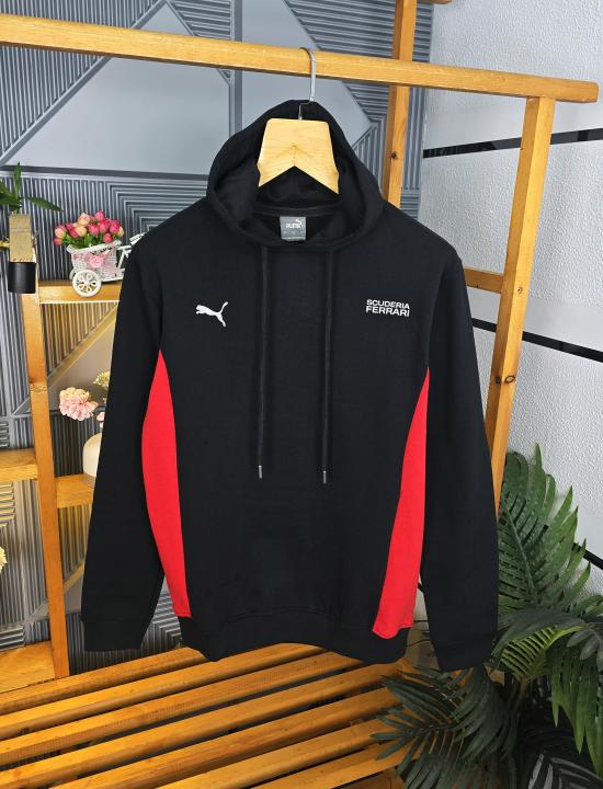 Ferrar i Mens Hoddie Black K167-B