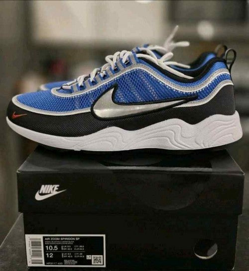 Nikee air zoom spiridon sp signal blue