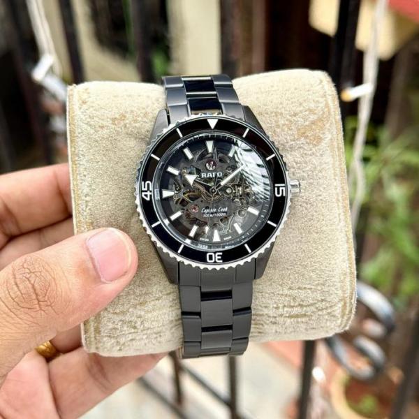 Rad_o Captain Cook HighTech Automatic Black-Silver
