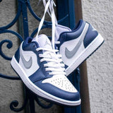 Air Jordan 1 Low Midnight NavyWolf Grey