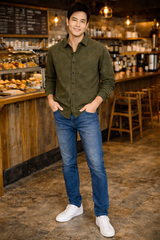 Loew shirts Olive K149-OL