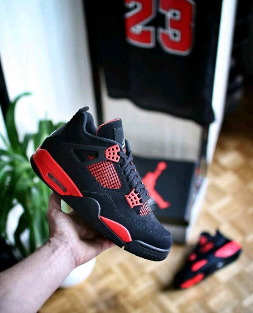 Air Jordan Retro 4 Red Thunder (With OG Box Semi UA Article)