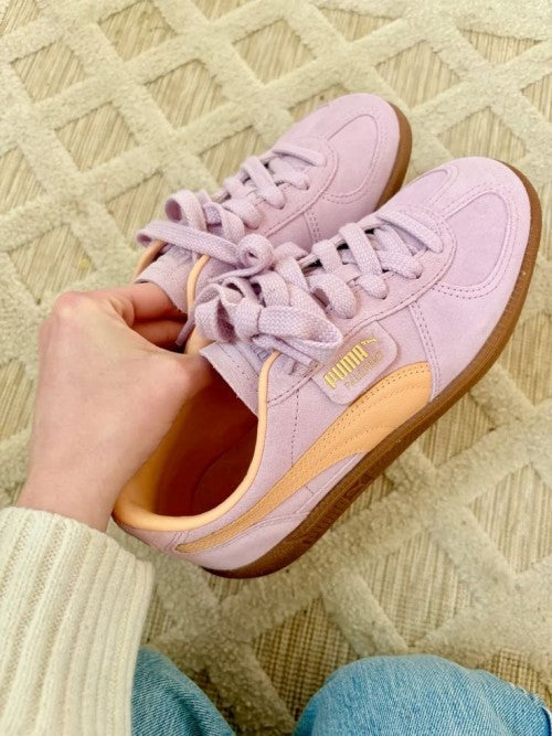 Pumaaa palermo sneakers in pink orange