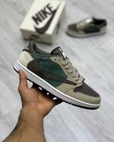 Fragment Design x Travis Scott x Nikee Jordan 1 low