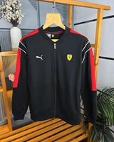 Ferr_ari Mens Jacket Black K181-BK