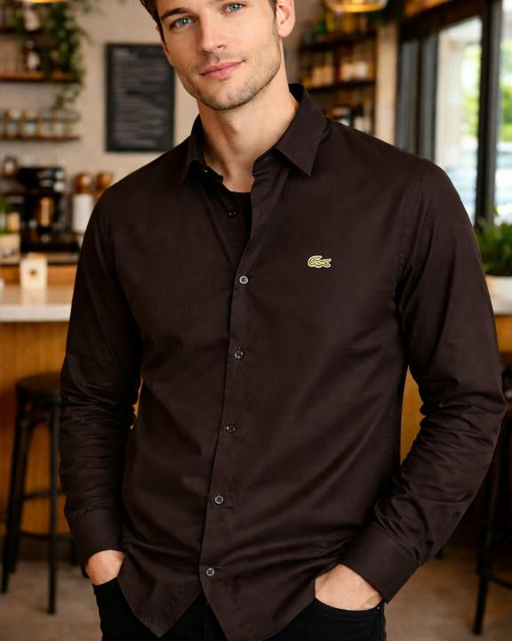Lc Shirt Brown K189-BR