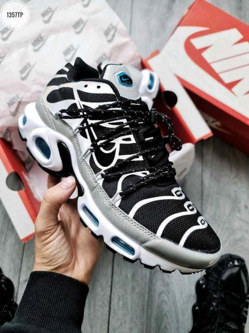 Nikee AirMax Plus Lace Toggle Black Grey 41