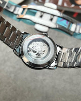 Fossi_l Heritage Automatic Silver Blue