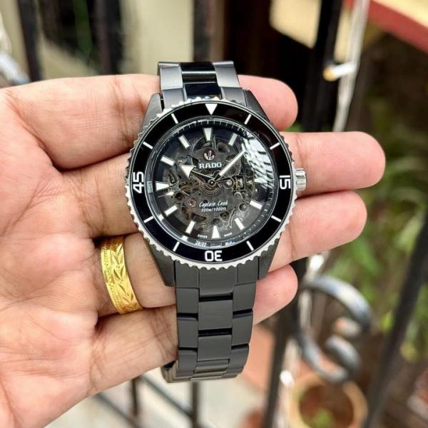 Rad_o Captain Cook HighTech Automatic Black-Silver