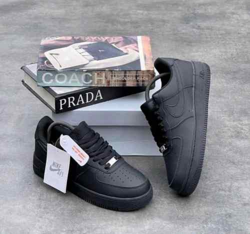 NikEe airforce 1 black semi ua quality