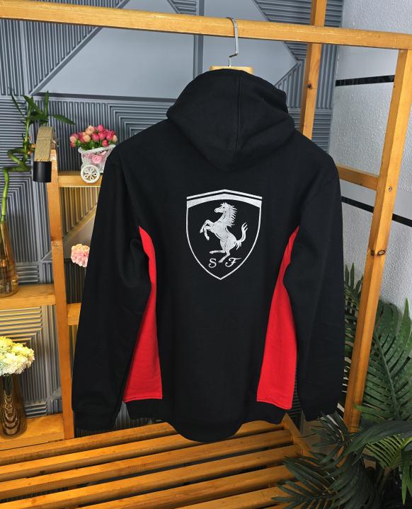 Ferrar i Mens Hoddie Black K167-B