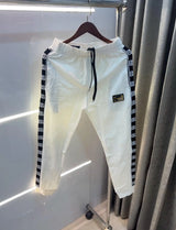 Dolce& Gabbana White Embroidery Logo Imported Tracksuit With Brand Carry