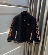 AMIR I Black Designer Gill Edition Imported Varsity Jacket