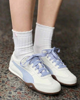 Pumaa Bella UT Canvas White Blue For Girls
