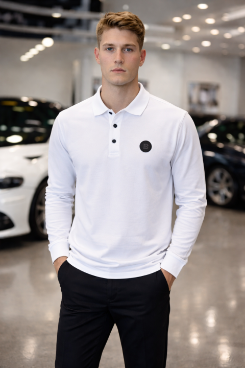 Balm Collar Full Sleeve T Shirt 7 K178-
