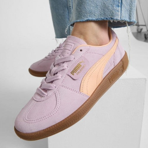 Pumaaa palermo sneakers in pink orange
