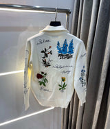 Christian Dio r White Aujla Edition Imported Knitted Pull Over
