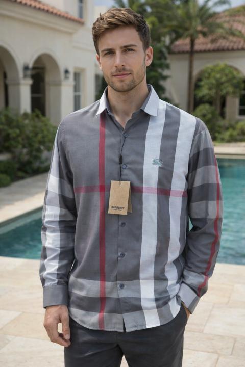 Br check Shirts K147-4