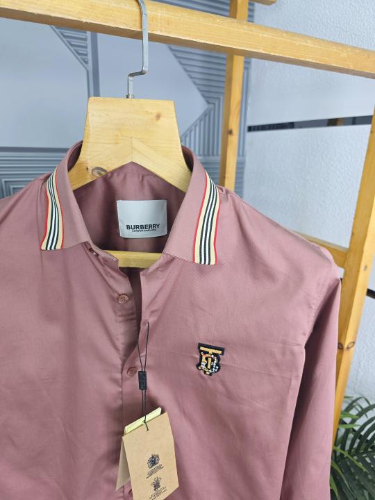 Br Shirt Brgundy K169-BG